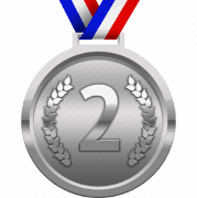 image of a silver medal